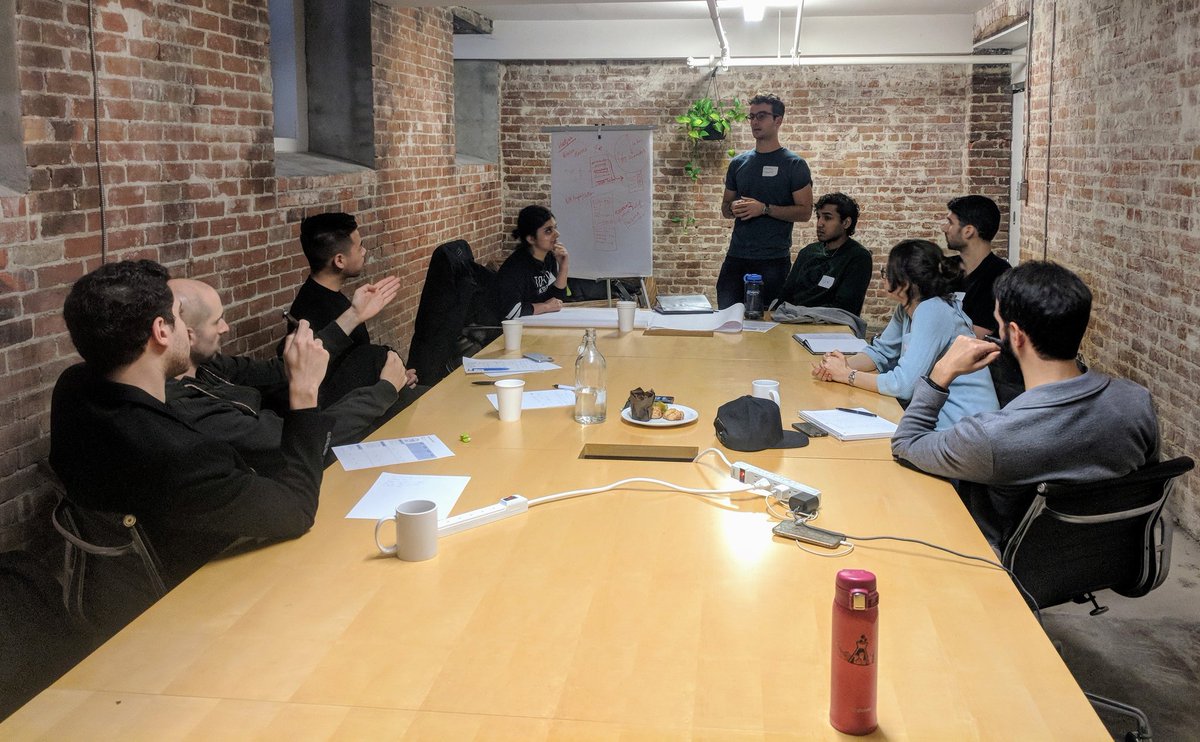 temanuia's tweet photo. Second mentoring session is progress at @notman ! #GSWAI #swaimtl #Montreal https://t.co/o8yzeeiaEE