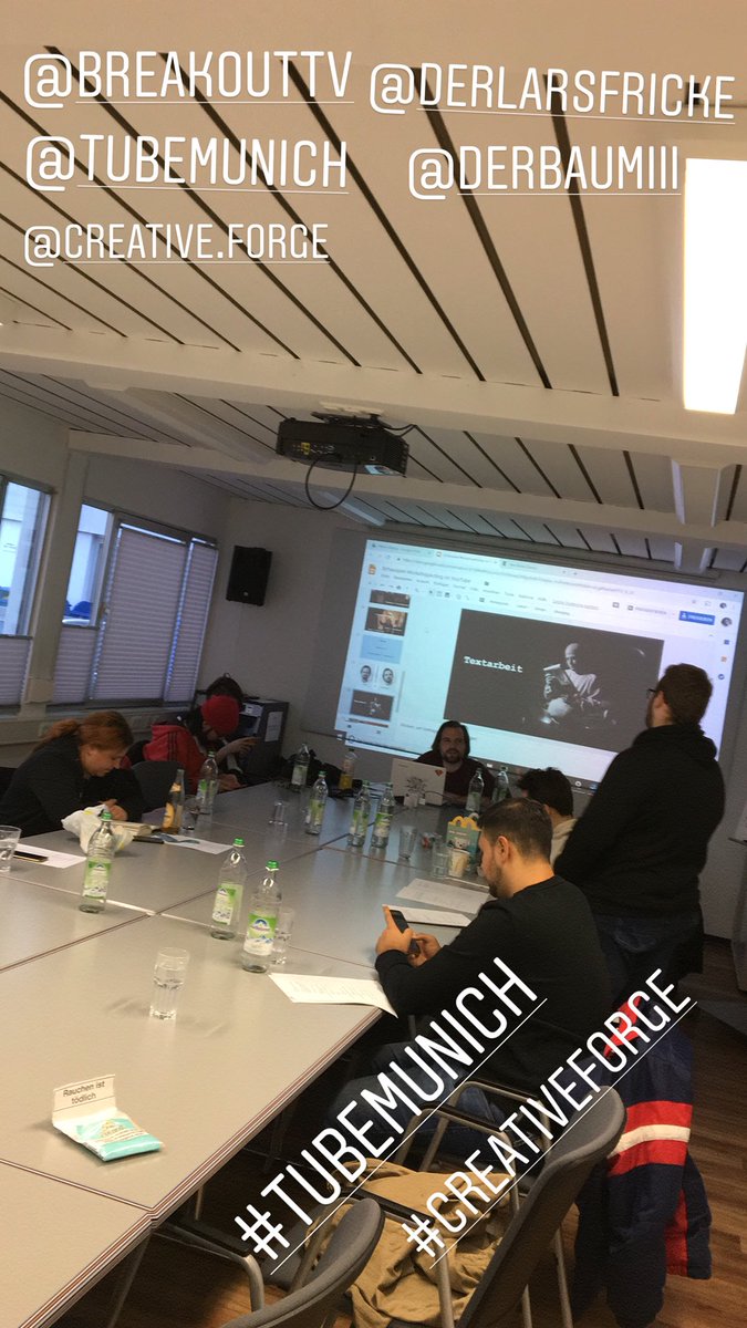 ElpehRulix's tweet image. @TubeMunich #TubeMunich @CreativeForgeDE #CreativeForge mit @Steve_Heng @RandomLars @DerBaumiii @rebeccagubitzer