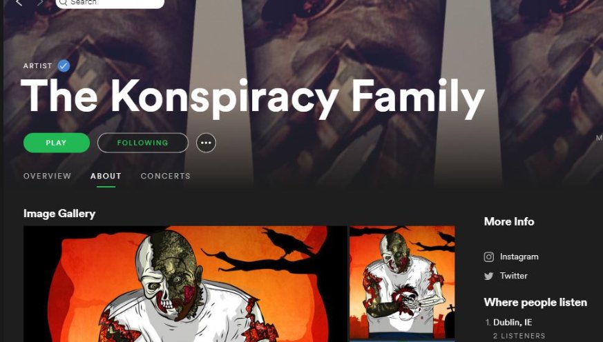 Have you been jamming that new "Watergate" album from The Konspiracy Family? 

Stream it today on Spotify -->   ow.ly/4b9r50jKswm