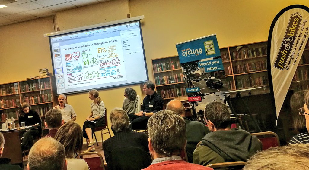 MyBikeAdventure's tweet photo. Great day at #CNconf18 Feeling inspired π lots to think about #CleanAir #ActiveTravel & #SafeRoadsForAll Direct action needs to be taken to drive things forward π΄πͺ Excited to see how @ecobirmingham / @CycleSouthBrum can be part of it π΄ππ #cycleadvocate #cycling #Birmingham https://t.co/WEo2yt8y2n