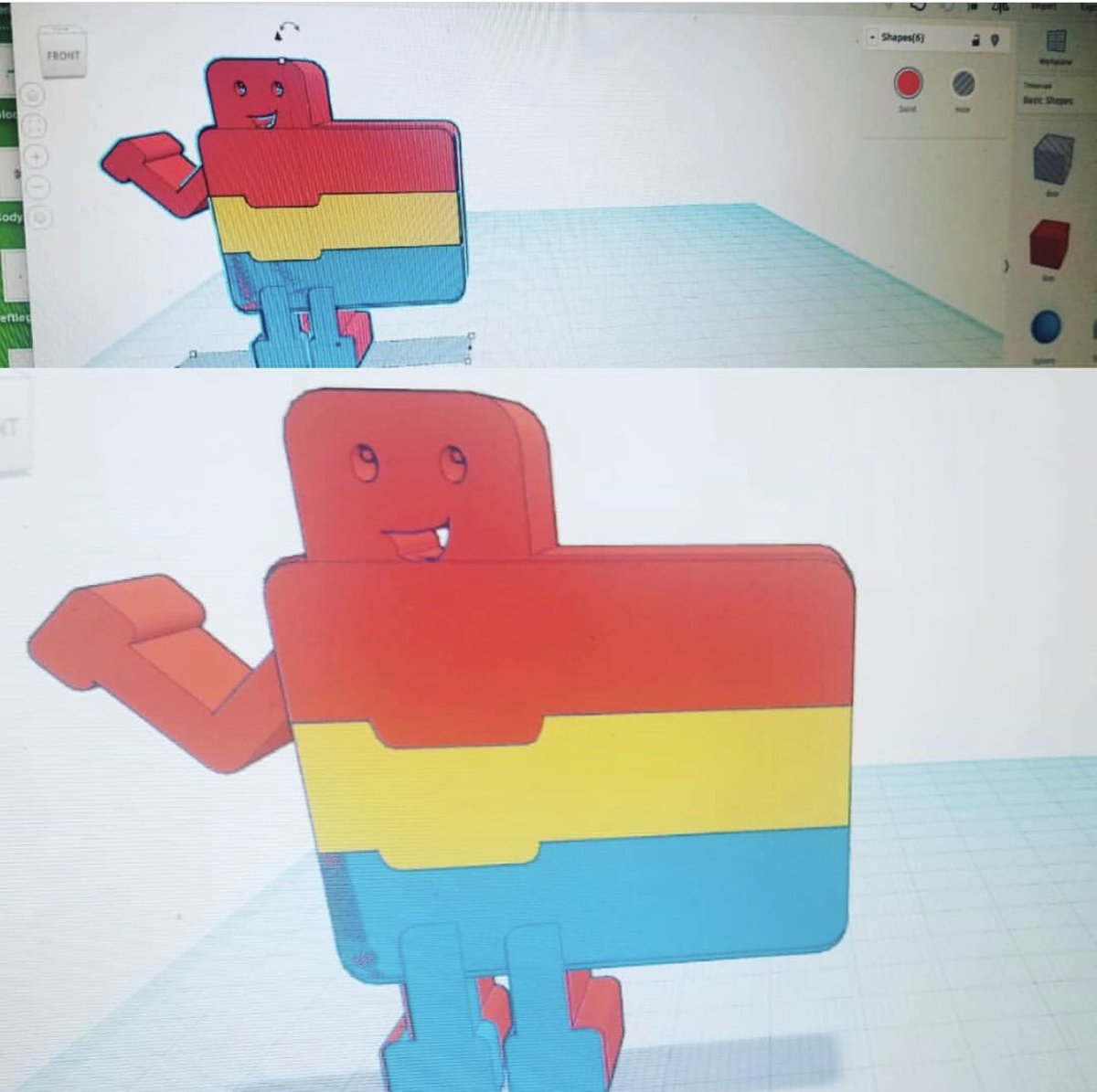 handsoncoding's tweet photo. Wow! Just spotted on our Instagram https://t.co/ib0FgrutDi, posted by #CodyBlox himself! Cody as a 3d printable .stl file, coming soon! So exciting! #handsoncoding #csforall #HourOfCode #codingiseverywhere https://t.co/yoWWOsH46Q