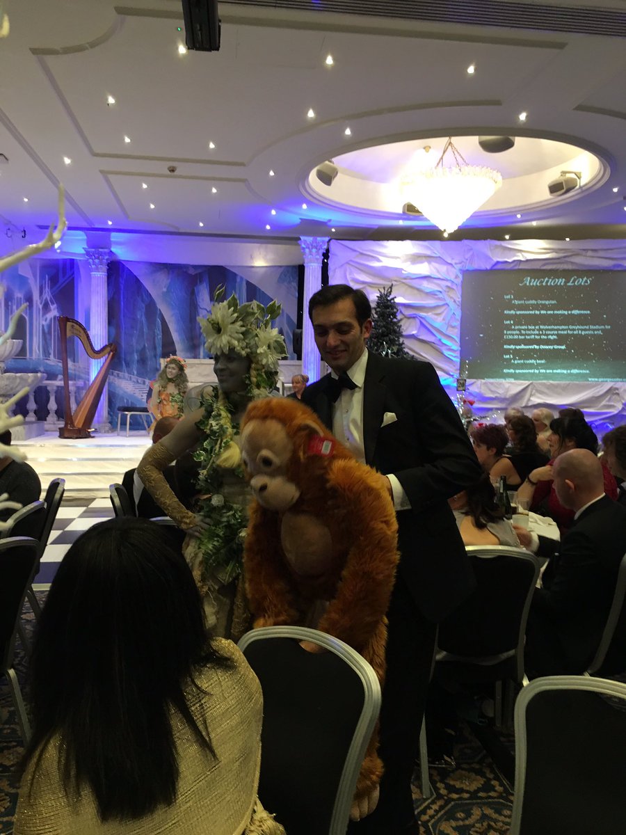 lottie731's tweet photo. Just an average Saturday night with fairies and orangutans.. #enchantedwintersball #asthmacharities #preventing #asthmadeaths @MedicalAccGroup @Kings_Chambers @Jake_KingsC https://t.co/ByAm94tDXe