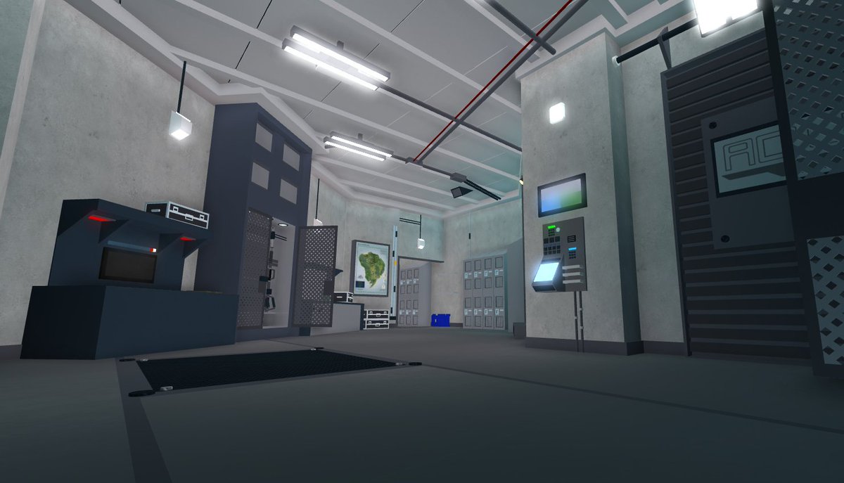 Robloxdev Jurassicworld Asset Containment Unit Armory For - 