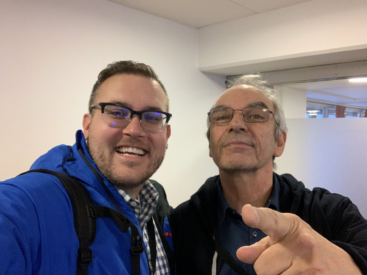 JonJLevesque's tweet image. Check us out! #MrOneDrive hangs with #JonFlow at @SPSOslo