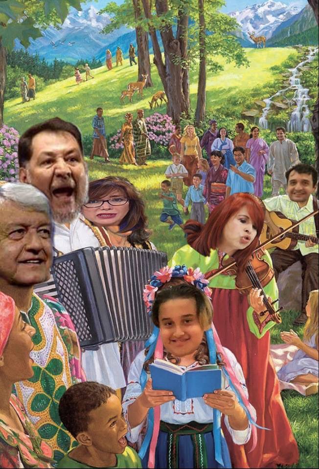 ¡Uy que nervios!
Ya faltan ocho días para que México se convierta el el paraíso que @lopezobrador_ prometió a los amlovers. 😱👏🏼👏🏼👏🏼🙏🏼❤️