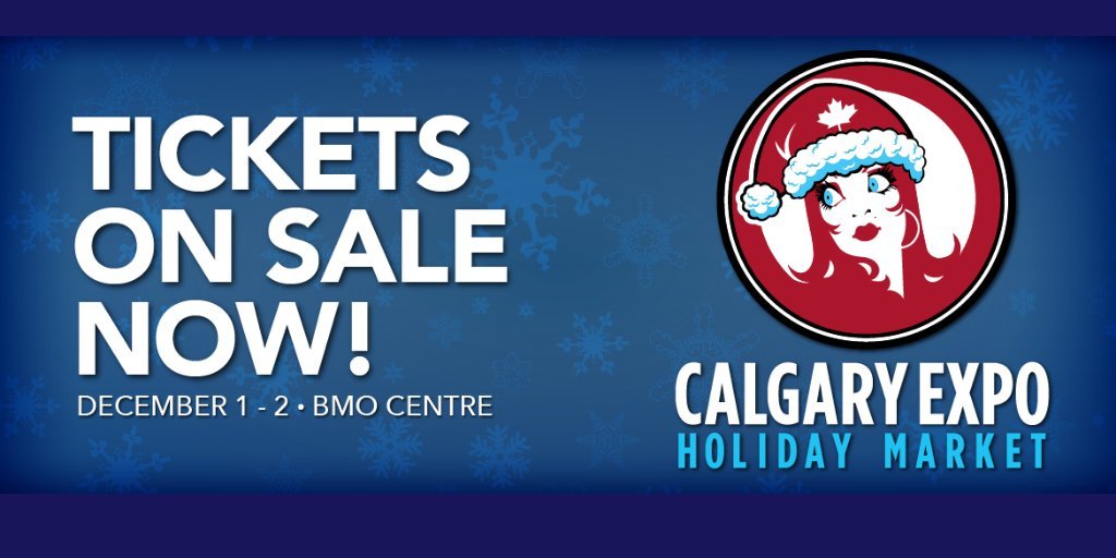 cmcalgary's tweet image. Giving away 2 *PAIRS* of tickets to the @Calgaryexpo Holiday Market! It's Dec 1st/2nd. You get to pick which day your tickets are for :) 

Enter to win: retweet this and follow @CalgaryExpo 

ALL THE INFO: calgaryexpo.com/holidaymarket/… #yyc #CalgaryExpo - Contest ends Nov 28