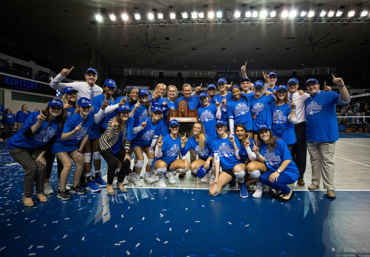 kentucky volleyball earns ncaa tournament sec overall rakes seed awards season