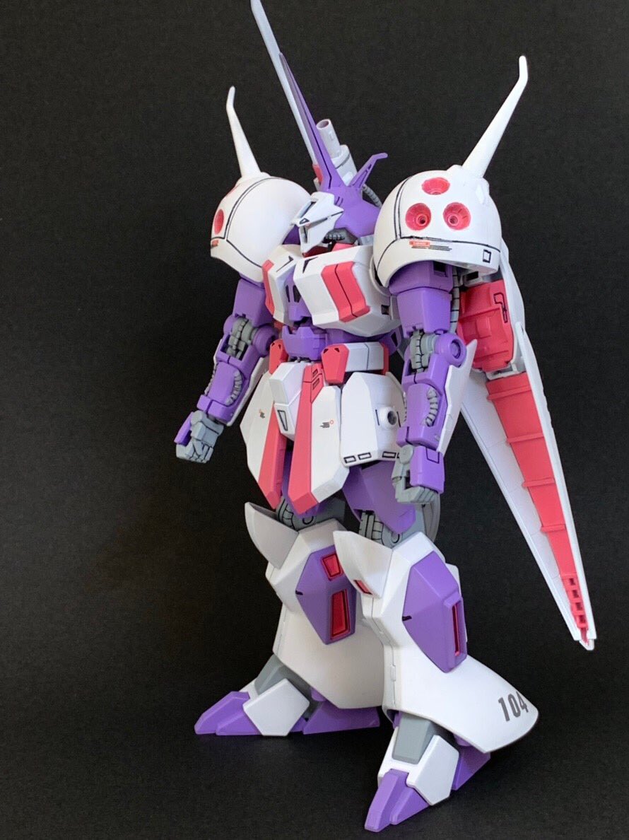 Liz Rジャジャ トワイライトアクシズカラー完成しました Rジャジャのhguc発売決定記念として作成 旧キットとrギャギャのミキシングです T Co 1ubp8sqcue Twitter