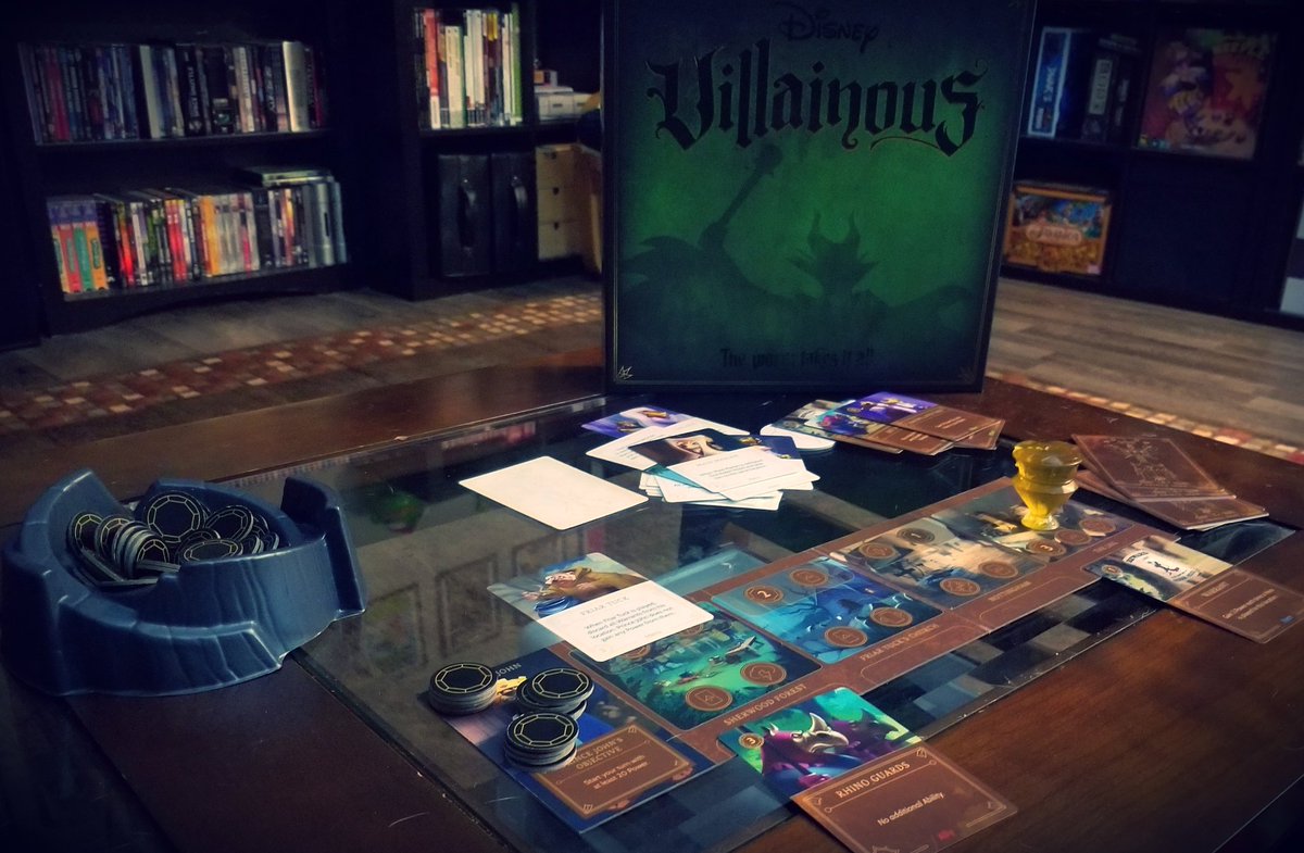 lostlootgames's tweet photo. Chillin like a villian with this new board game from @wonderforge... Not sure that Prince John would actually beat Jafar but crushed it! #boardgames #hypetrain #TableTopGaming #Disney https://t.co/lVHEYA6oQO