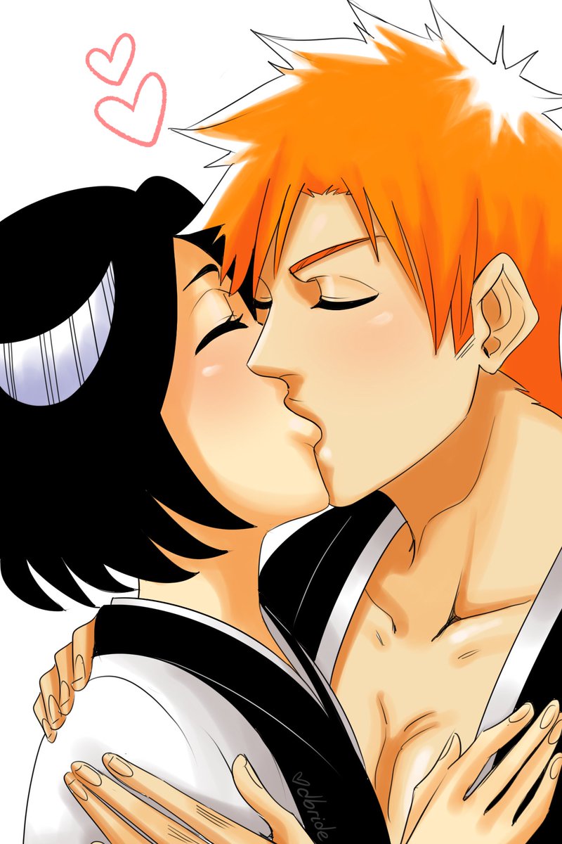 Kiss #BLEACH イ チ ル キ #Ichiruki.