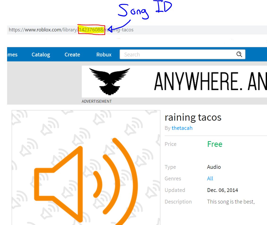 Roblox Song Library Id