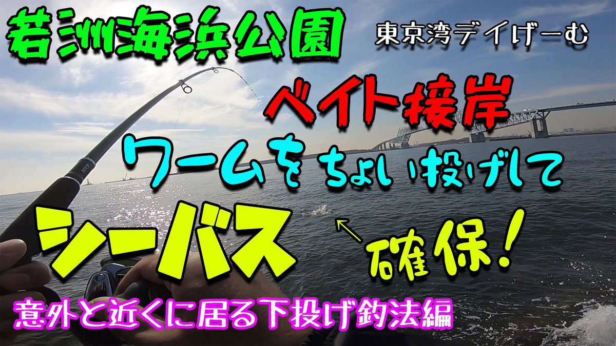 若洲シーバス 若洲シーバス