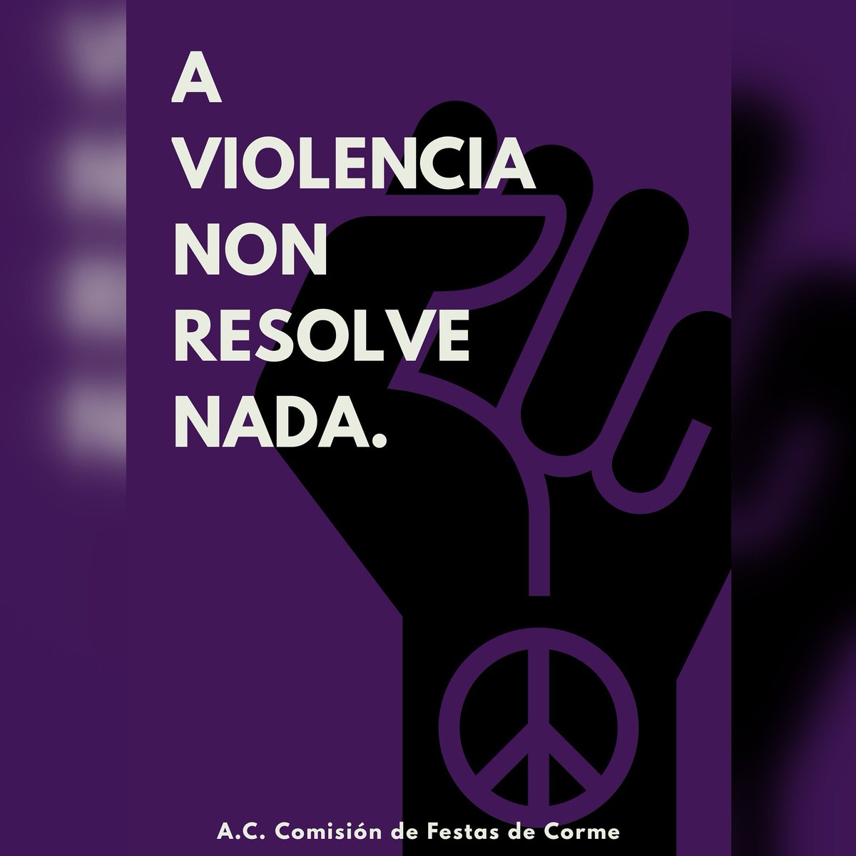 festasdecorme's tweet photo. Se te controla, non te quere.
Se te humilla, non te quere.
Se che pega, non te quere.
Ninguén elixe as túas amizades.
Ninguén é o teu dono.
Os celos non son unha mostra de amor.
Se te espía, non te quere.
Imos rematar coa violencia nas parellas.
#AnteAViolenciaToleranciaCero #25N https://t.co/285mKTNftw