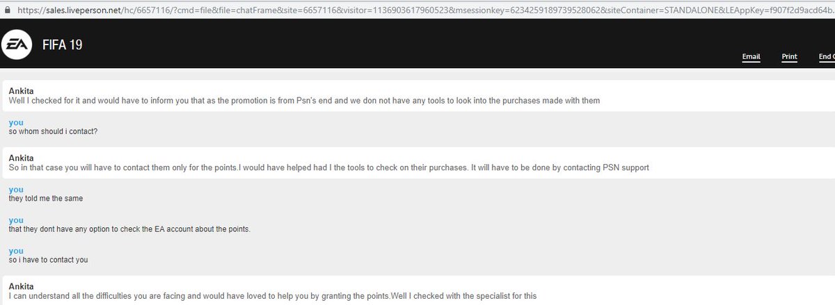 arnab_karak's tweet photo. @AskPlayStation : i have subscribed the PS Plus:12 Month Membership + 1050 FIFA Points (1 Year Package) but never got the point added in my account.When i asked PS support they told me to contact EA and when i contacted EA they told me to ask PS Support. Is this how it should go? https://t.co/5IqiN5yt7b