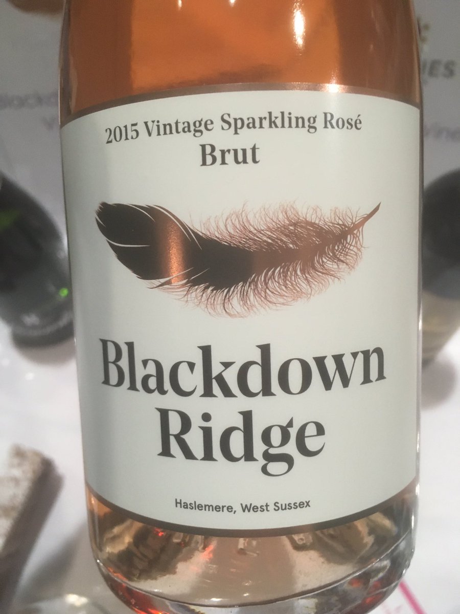 JeremyWimble's tweet photo. A lovely rose #englishsparklingwine : @BlackdownRidge 2015 - bright, fresh, crunchy red berries and not too creamy #wine #threewinemen https://t.co/wi7LVAxqHq