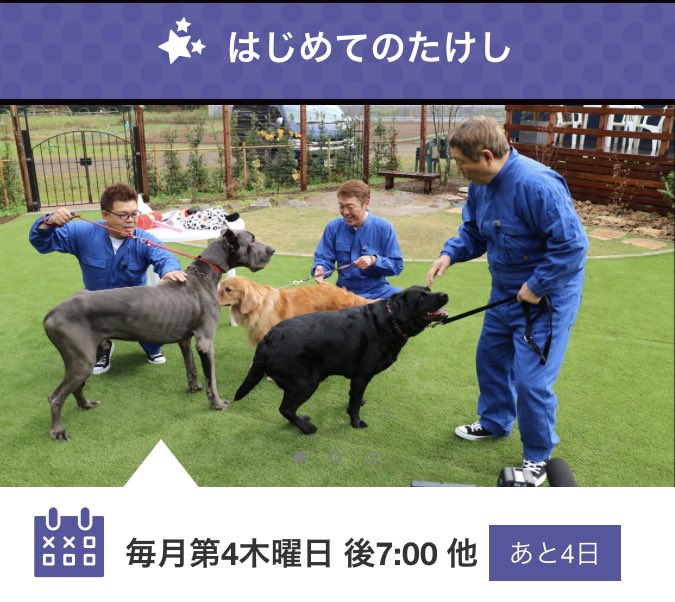 Bsスカパー Bs241 Cs579 On Twitter 家族にワンちゃんがいる人必見 ビートたけしがドッグトレーナーに挑戦 11月29日 木 19時 Bsスカパー はじめてのたけし 12 ドッグトレーナー しつけの3つのポイント 犬と距離をとる 犬を叱る エサでしつけ