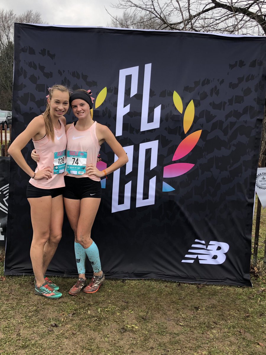 OOHSXC's tweet photo. Congrats to @Allieguagenti31 &amp; @lindsott6 on finishing off their seasons placing 55th &amp; 97th out of 240 runners from 10 states at Footlocker Regionals! A VERY muddy race to end their awesome HS XC careers! #ontotrack https://t.co/OXwCDY53Vr
