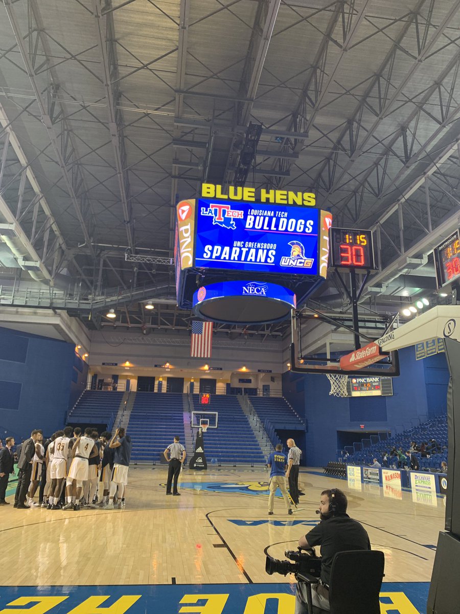 PARUNNINACES's tweet photo. Spartans up 75-64 vs Louisiana Tech. #DelawareInvitational https://t.co/BcLQRB6t5Y