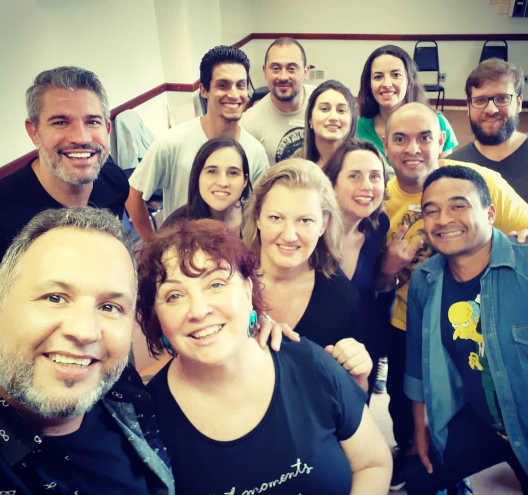Hoje demos inicio à ultima turma de 2018 do workshop "Pra Você Falar Bem". Profissionais das mais diferentes áreas trabalhando comigo técnicas para aprimorar a fala, a expressão corporal, a empatia, a auto- confiança e a arte de saber contar uma boa história