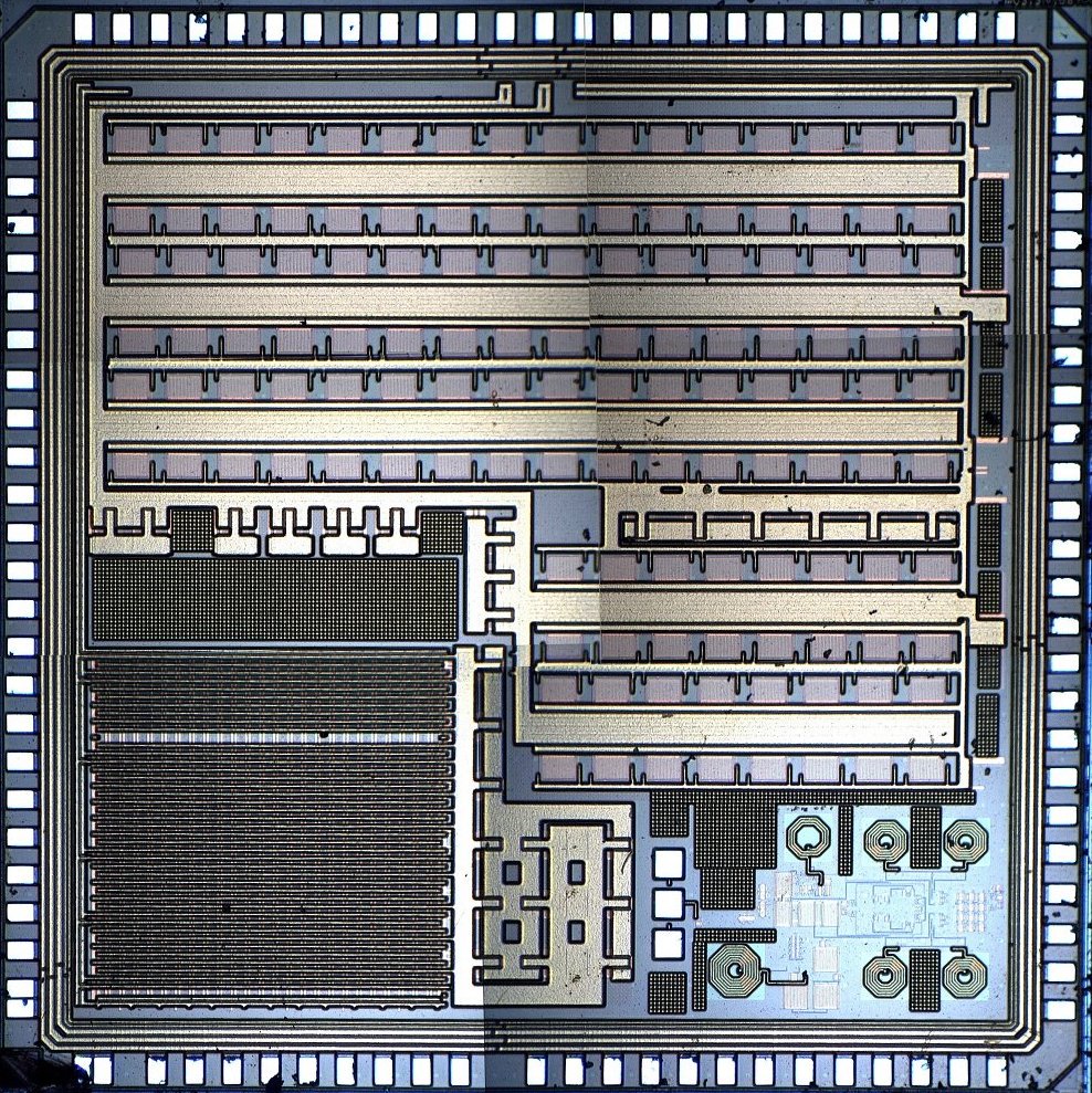 FeltonChris's tweet photo. @ArmourMSG @MyHDL @sparkfun @ArmourMSG Here is a third ASIC example, should have plenty die photos for your talk if you want

@whiteaudio 
https://t.co/lUilG6Bu2s https://t.co/iryqQowQNG