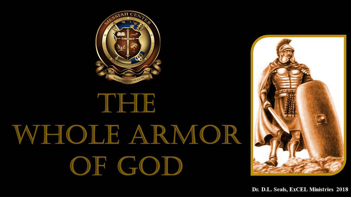 Be our guest at 10am this Sunday morning as we put on the "whole armor of God" and withstand the evil temptations we face in life. We would love to see you at the Messiah Center located 1421 West Pembroke Avenue in the great city of Hampton, VA. #togetherweexcelmessiah