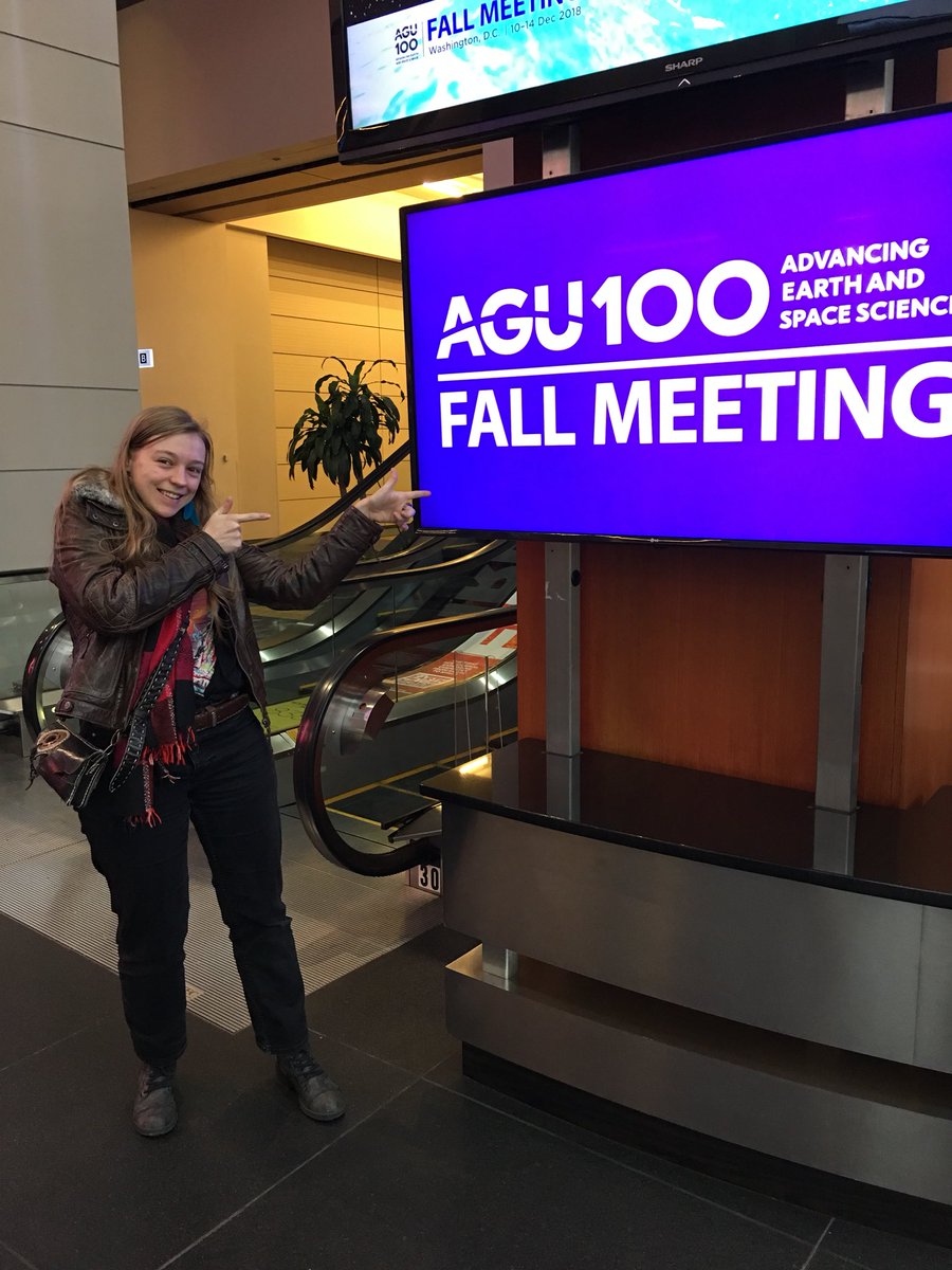 EarthSciPlymUni's tweet photo. Excitement building for @louisekoornneef at the start of her first international conference... Come to see her poster at the #OmanDP session tomorrow (Presentation V13E-0164) https://t.co/9iam0gmctB