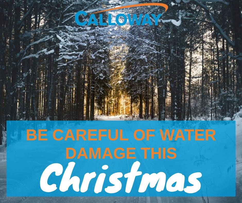 CallowayClean's tweet image. Christmas is a little over 2 weeks away! Don't let water damage ruin your Christmas joy! Help is just a call-o-way! (513) 505-4656