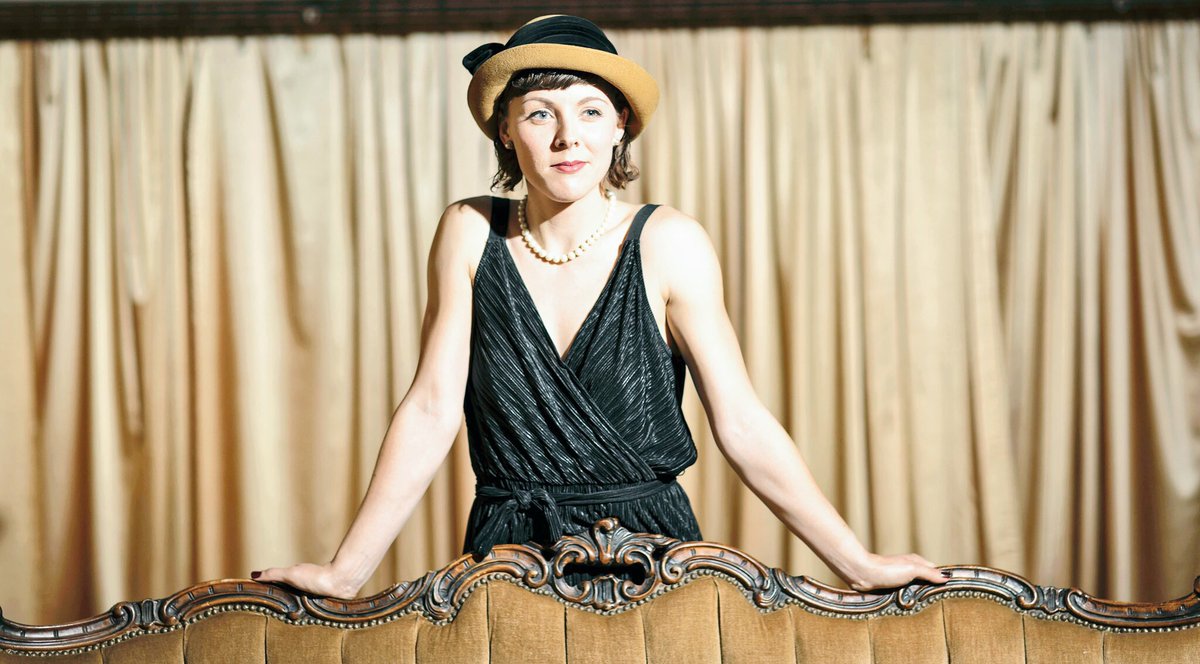 Friends - want to come have a glass of gin with Jordan Baker at @Immersivegatsby in York tonight. Tickets are available on the door from 7pm. Jordan loves large parties, come Charleston.