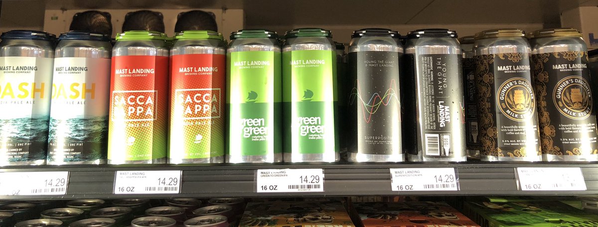 .<a href="/MastLanding/">Mast Landing Brewing Co.</a> keeps cranking out the hits, especially Superposition their collab with Young The Giant! Get some today! #CraftBeer <a href="/NSDistro/">Night Shift Distributing</a>