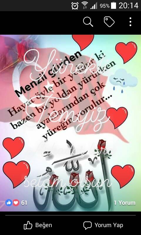 Mutlu günler insan oğlu bugün var yarın yok yaşadığımız günler içinde hep mutlu kalın