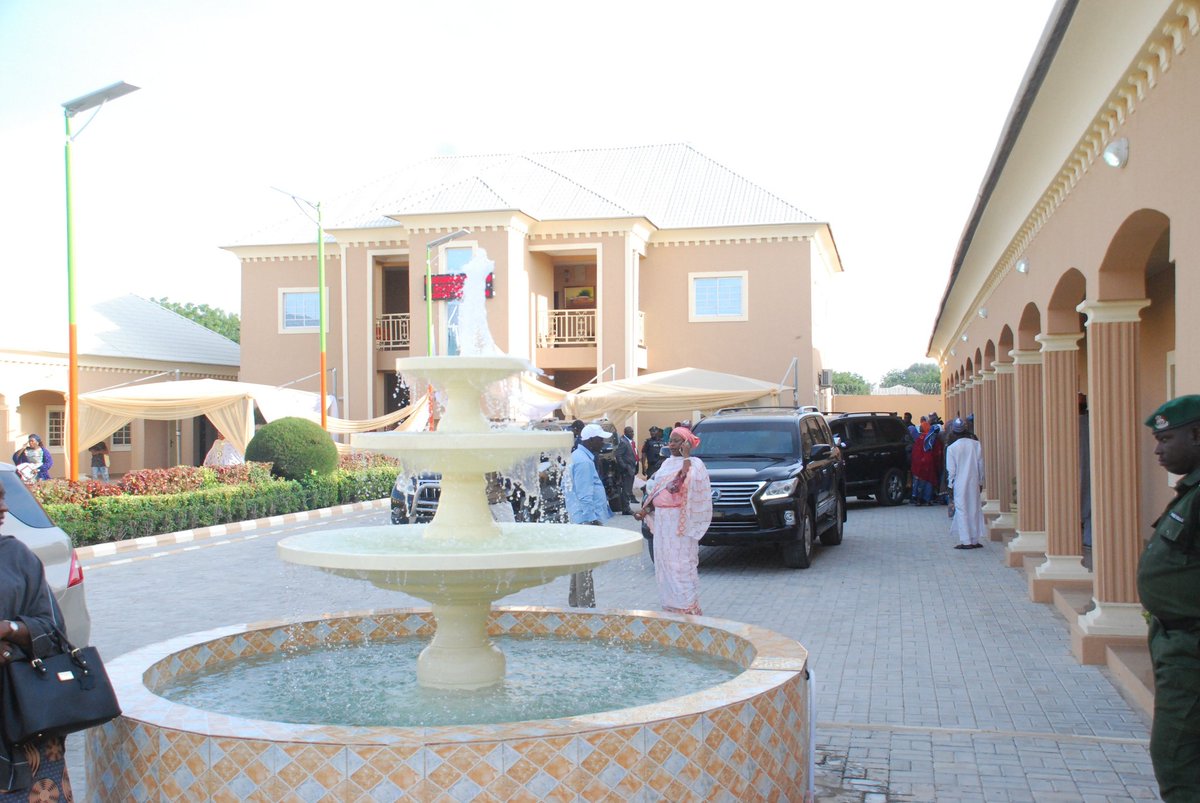 mohammedswot1's tweet photo. M.O.I.S. Maiduguri, was formally commissioned yesterday 8 December, 2018 by @aishambuhari . The Orphanage School was build by Mrs. Nana Shettima @kujarima for Orphans in @BornoGovt and to encourage girl child education. @AIT_Online  @channelstv @tvcnewsng @NTANewsNow https://t.co/yas78YZUNV