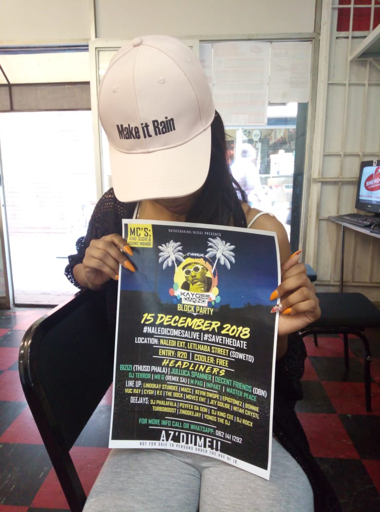 NewWaveTourZA's tweet photo. The boy @KaygeeDaKing Doing some history in his hood.

#NalediComesAlive 

he got his target market on lock

#KayGeeDaKingBlockParty 
15Dec https://t.co/vQzmKODRqi