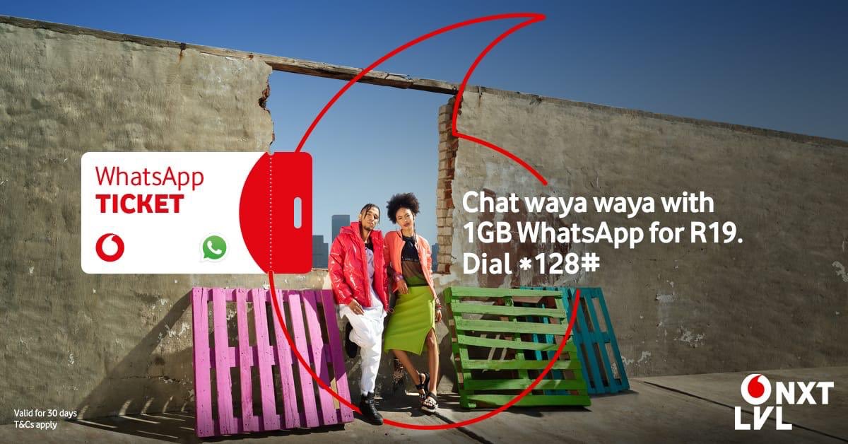 Nduey_Escobar's tweet image. 1GB WhatsApp Bundle for 30 days. Now only R19! Dial *128# to register and get the best value for under 25’s. T&amp;amp;Cs apply ......The approach on this is that we basically cut the price of the normal Whatsapp bundle ( R29) for NXT LVL customers only #VodacomNXTLVL #SummerGigs