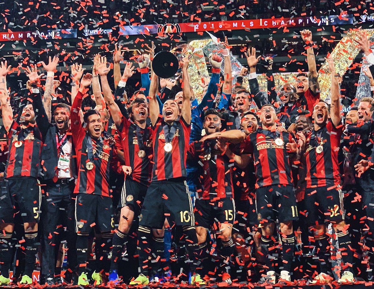 Congratulations to <a href="/ATLUTD/">Atlanta United FC</a> on winning the 2018 MLS Cup. An incredible achievement in just their second MLS season. 🏆

They have set the benchmark, on and off the field. 👏