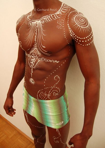 easy tribal body paint easy tribal body paint