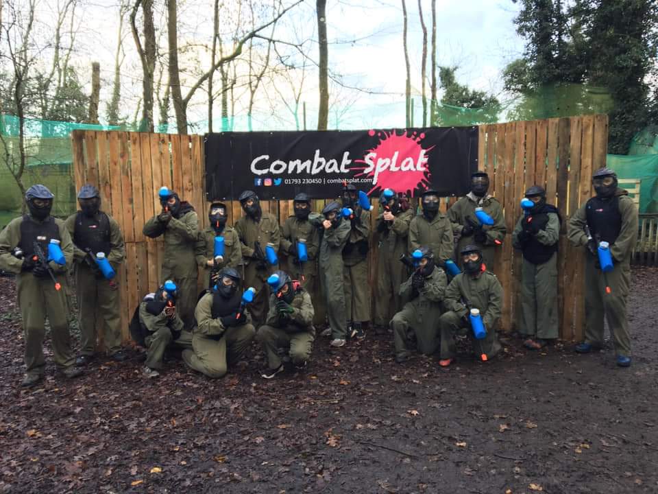 CombatSplat's tweet image. Yesterday's Afternoon red and blue teams! Thanks for playing!
