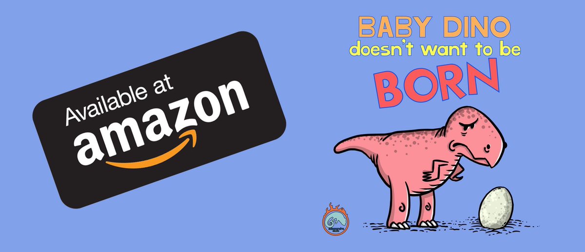 SimonMatts's tweet image. FREE TODAY!
Baby Dino doesn&apos;t want to be born 
New illustrated book for 1-4 yo children

buff.ly/2RKD4EB

#giveaway #freebie #indie #kids