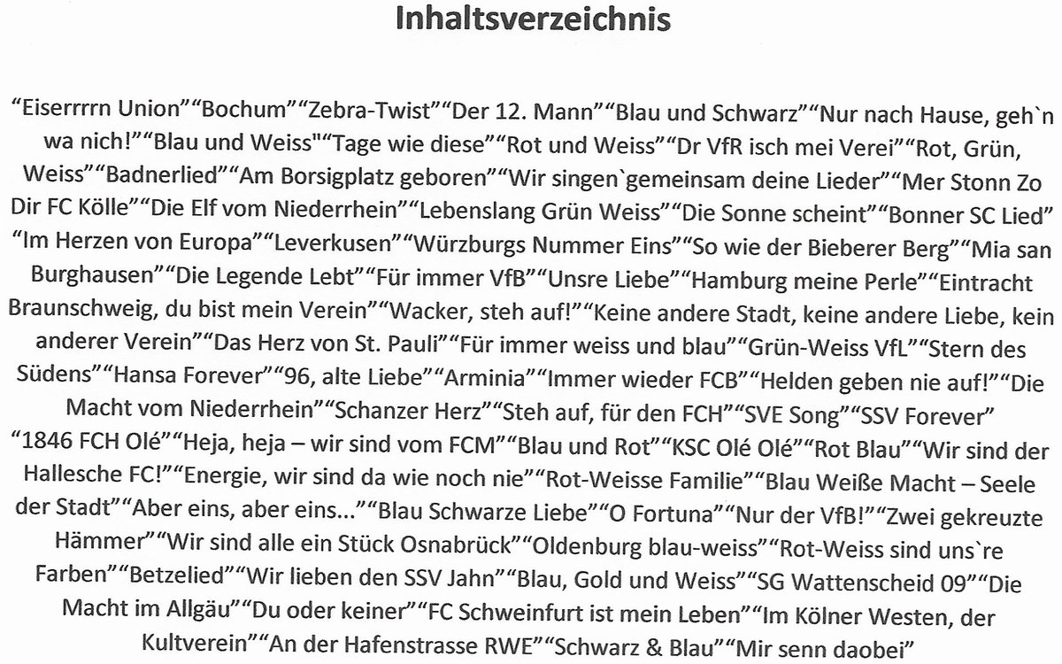 ForsterPhilipp2's tweet image. «Deutsche Fussballclub Hymnen» jetzt als SOFORTDOWNLOAD + TASCHENBUCH erhältlich:
  fredo.easyname.website
  amazon.de
