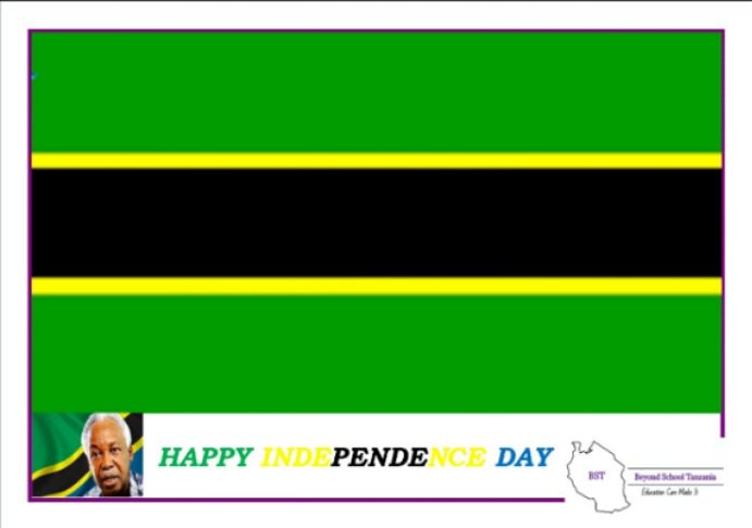 BeyondBst's tweet photo. Happy Independence Day Tanganyika...! Tanzania Mainland, Tanzania Bara...!
#UmojaUshindi 
#ChangeTanzania
#FreedomForFreedom https://t.co/pxKTvam1q7