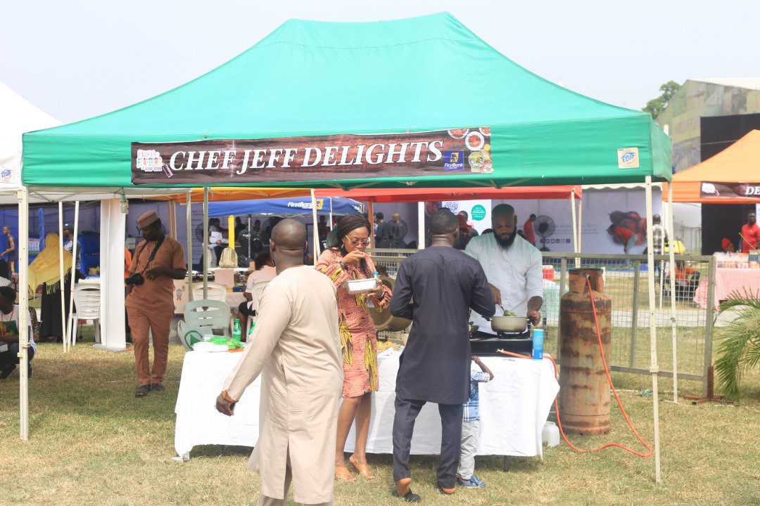Alex_Houseof308's tweet photo. Many world class chefs are on ground at the First Bank Fiesta of flavours make your taste buds born again today π
Check out chef Jeff's stand π
#FirstBankXFiestaofFlavours #FoodIsAdventure #FoodIsFirst #myfoodieface https://t.co/yka6Tq6tRK