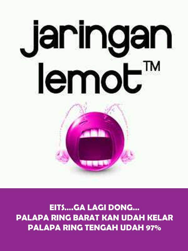 mr_1u5's tweet photo. jaringan lemot? eits.. gak lagi dong...
palapa ring barat kan udah kelar palapa ring tengah udah 97% https://t.co/GPY4PvsU7i