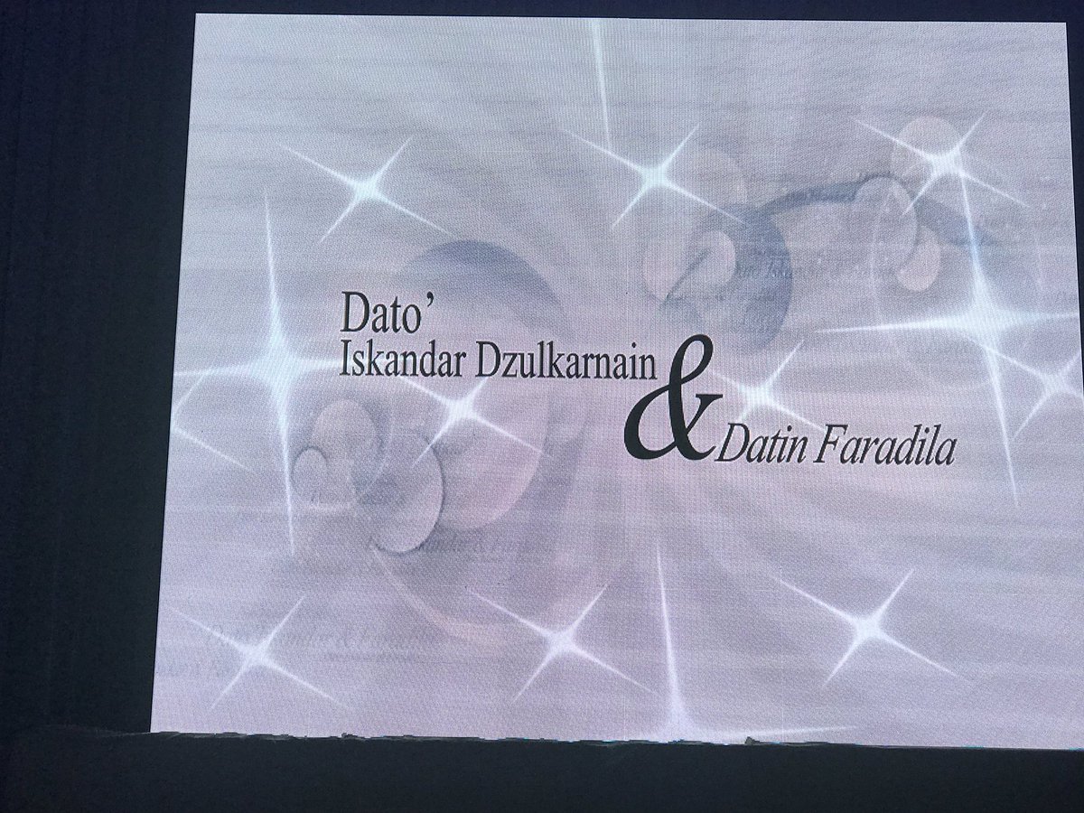 Menghadiri majlis perkahwinan Dato' Iskandar Dzulkarnain &amp; Datin Faradila di Hotel Majestic KL. <a href="/JKRPERAK/">JKR PERAK</a>
