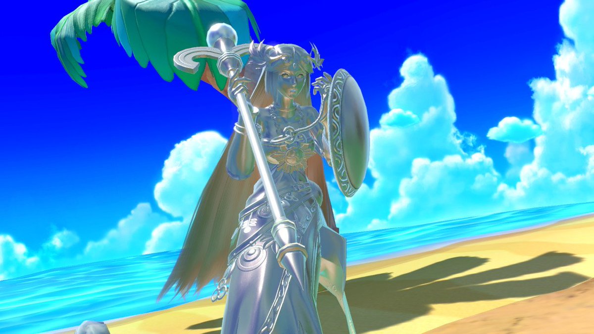 I M K Ar Twitter カレー状態とメタル化を合わせると驚いた表情で固められた様にみえるかも スマブラsp Smashbrossp Nintendoswitch