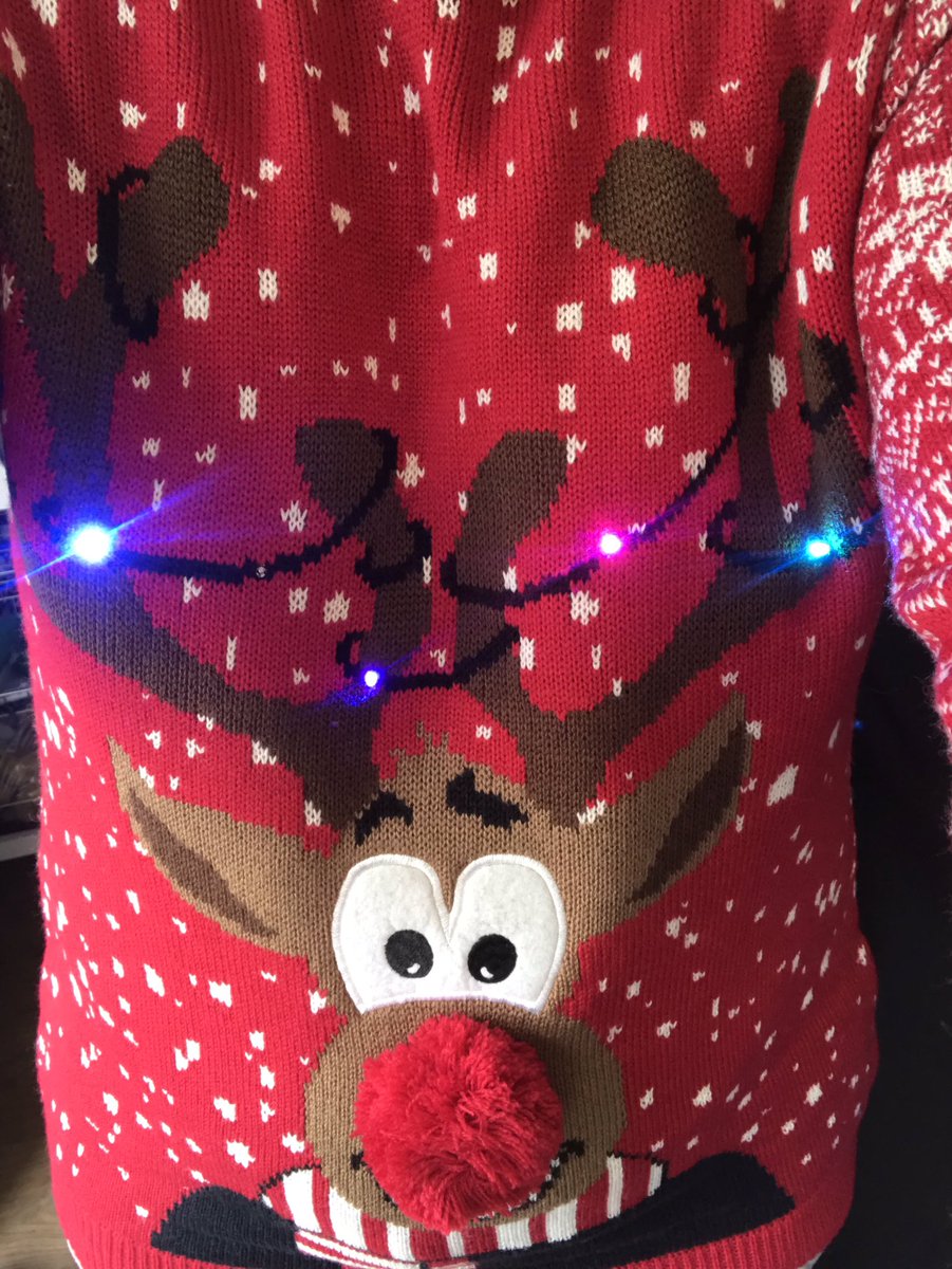 ChellHarbone's tweet image. Happy Christmas haha #ChristmasJumper