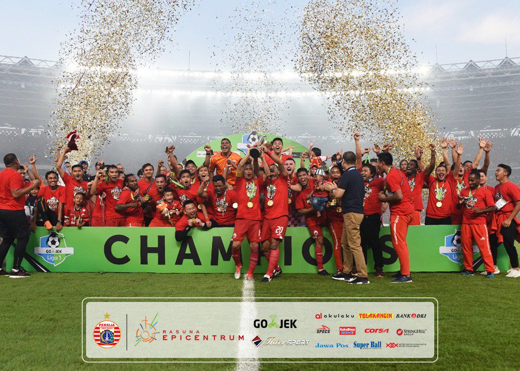 Persija_Jkt's tweet photo. Kampiun Liga 1 2018 🏆🎖🔴
__
#90toGlory #PersijaDay #PersijaJakarta #PersijaSelamanya https://t.co/GrWQuvPI6e
