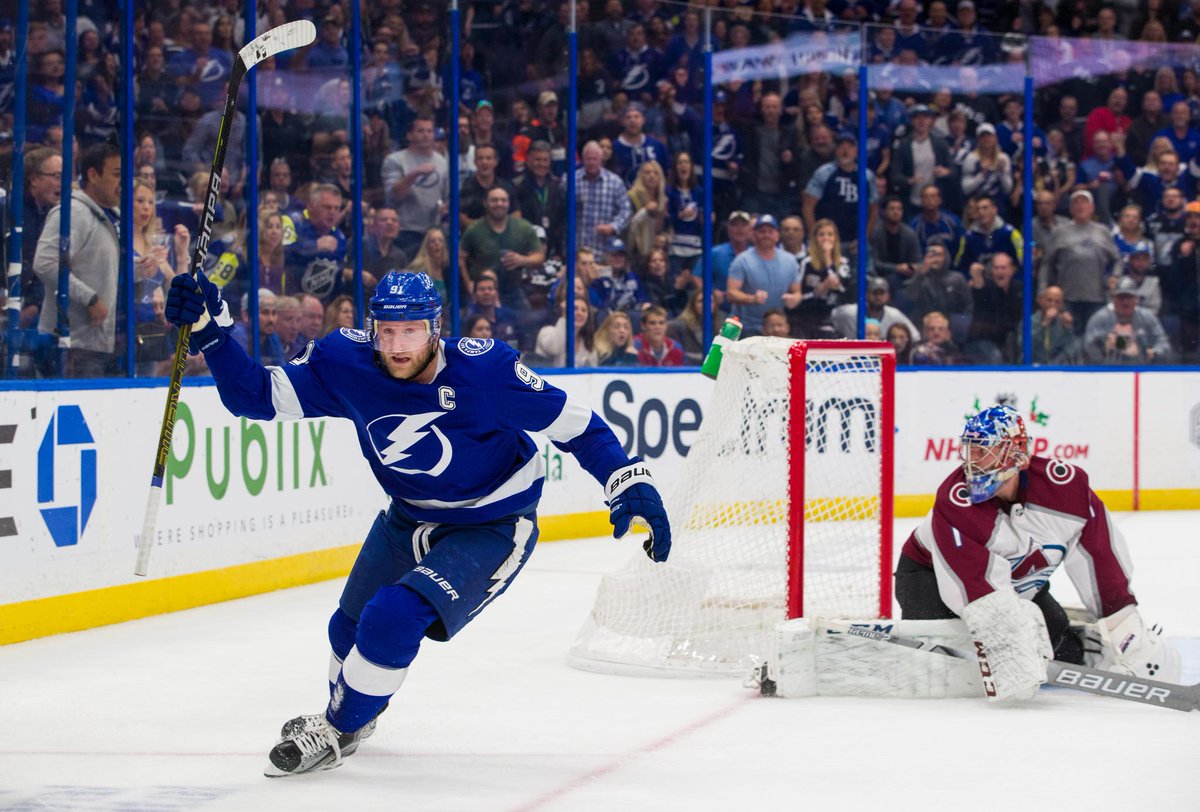 Chalk up another four-point outing for @RealStamkos91.   That's 13 games in his career with 4+ points. 👌 https://t.co/u7cvEFfD3U