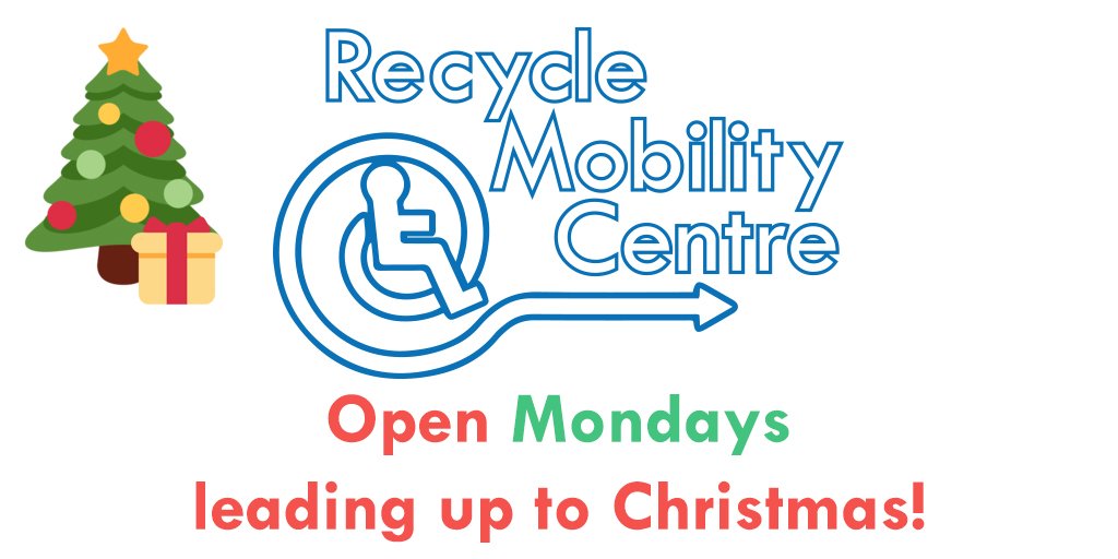 An extra day to give that special someone the gift of independence. 🎅🏻

We'll be open on the 10th, 17th, and even the 24th!

#mobility #accessibility #welfare #GlasgowLovesChristmas #SocEnt #community