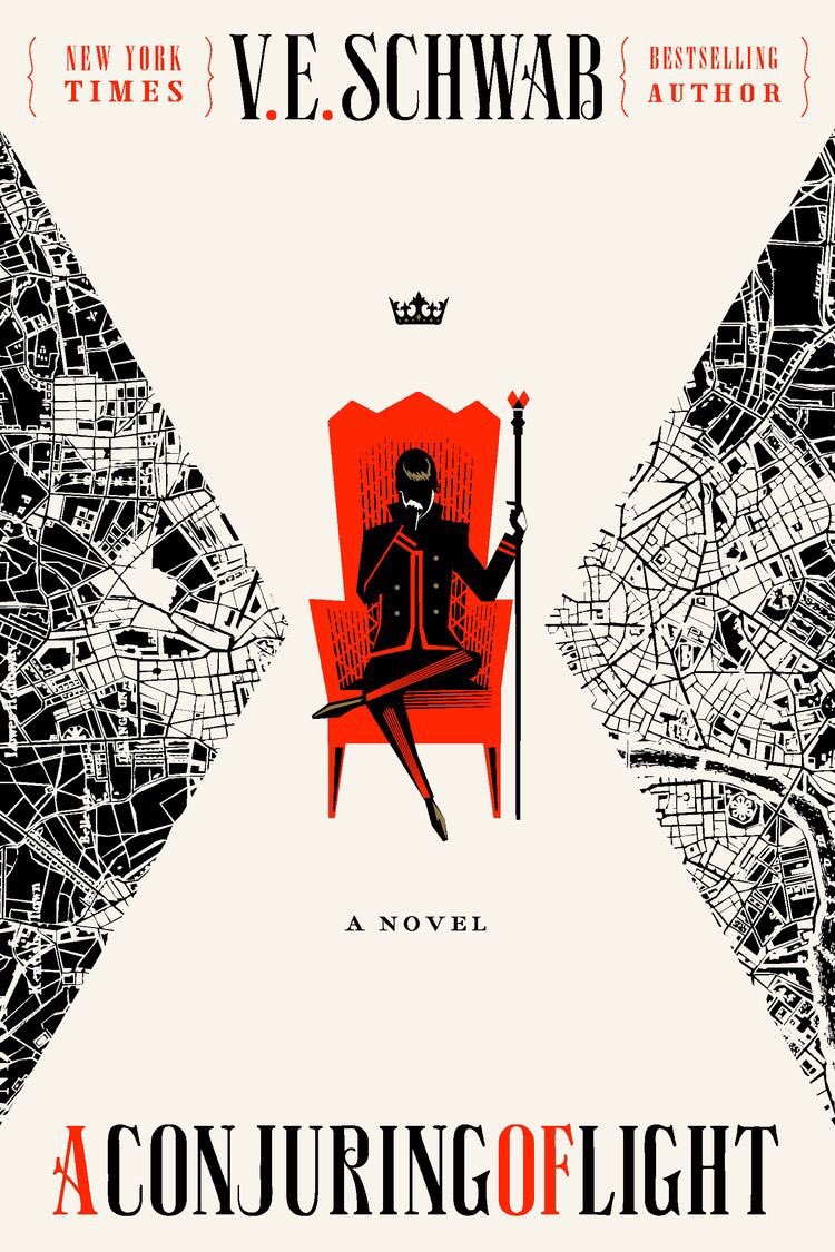 A Conjuring of Light by V.E. Schwab‘Kell’s grip tightened, as if he thought she would disappear, but Lila wasn’t going anywhere. She could have walked away from almost anything, but she wouldn’t have walked away from this.’