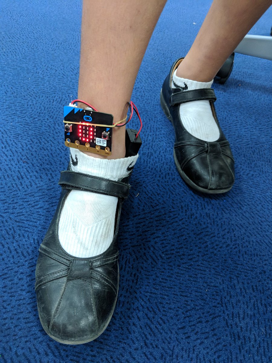 MrOatesSoSimple's tweet photo. Some pretty awesome #DBSPrimary #Microbit innovations on display today. Innovation #BeginsAtDBS #DBSSteam https://t.co/GeJkKnxSrI