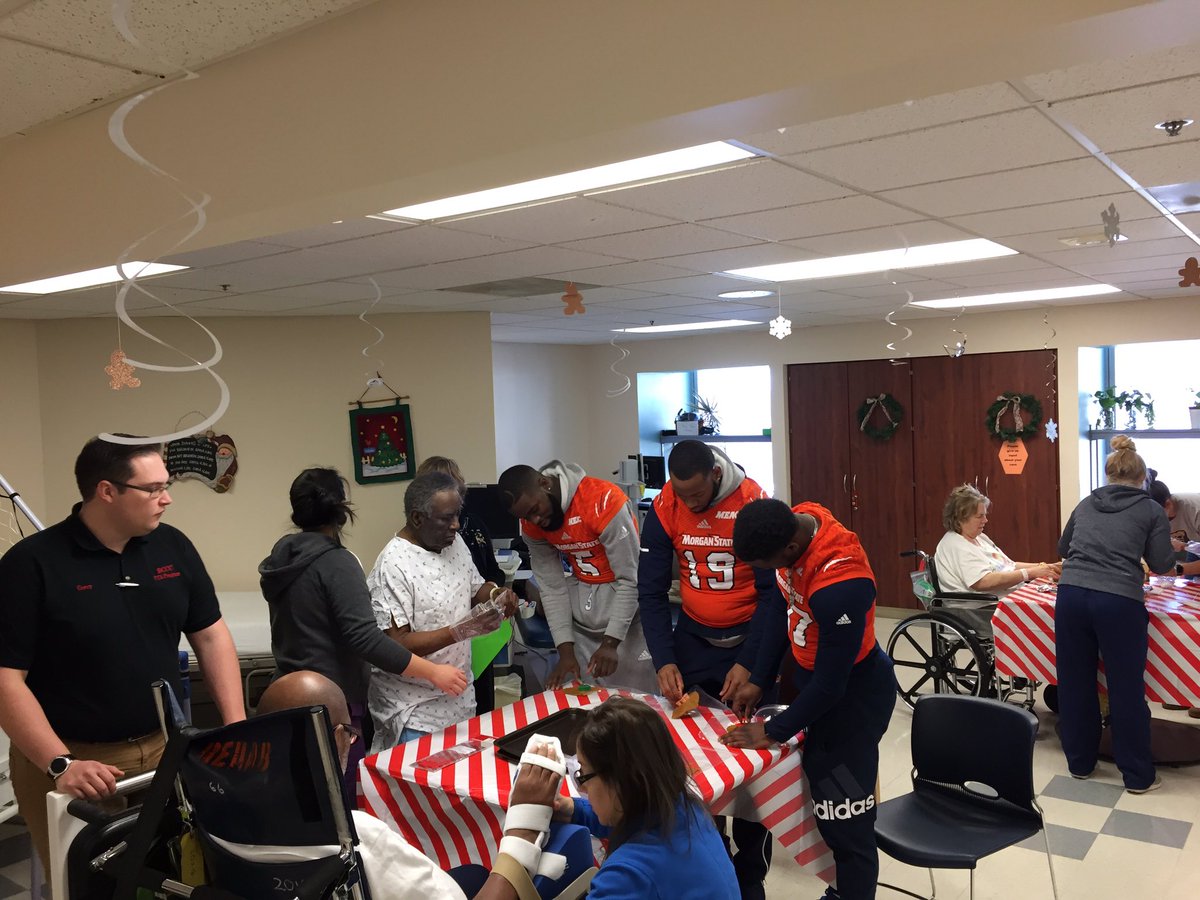 bmorechad's tweet photo. Thank you to all the @MorganStBears student-athletes for your time and smiles making our MedStar Good Samaritan Hosiptal visit a success..@MorganStVB @MSUBears_SAS @MorganStateFB @MorganstateSaac 🏈🤸🏾‍♀️🏐🎳🏃🏾‍���️🥎🎾🏥 https://t.co/Uz3D7kalZQ